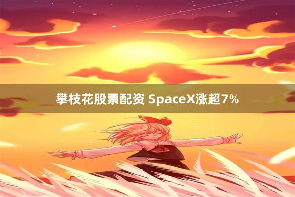 攀枝花股票配资 SpaceX涨超7%