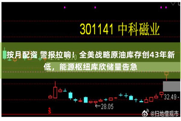 按月配资 警报拉响!全美战略原油库存创43年新低,能源枢纽库欣储量告急
