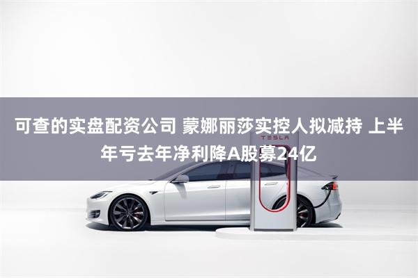 可查的实盘配资公司 蒙娜丽莎实控人拟减持 上半年亏去年净利降A股募24亿