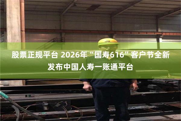 股票正规平台 2026年“国寿616”客户节全新发布中国人寿一账通平台