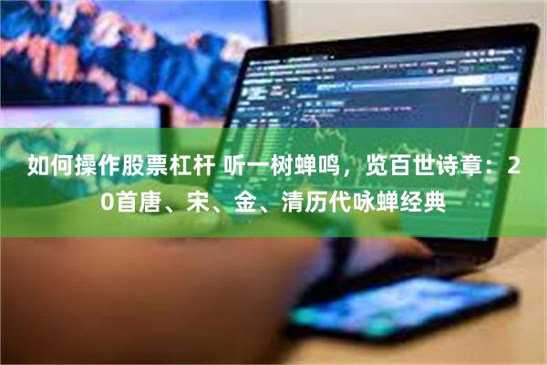 如何操作股票杠杆 听一树蝉鸣,览百世诗章:20首唐、宋、金、清历代咏蝉经典