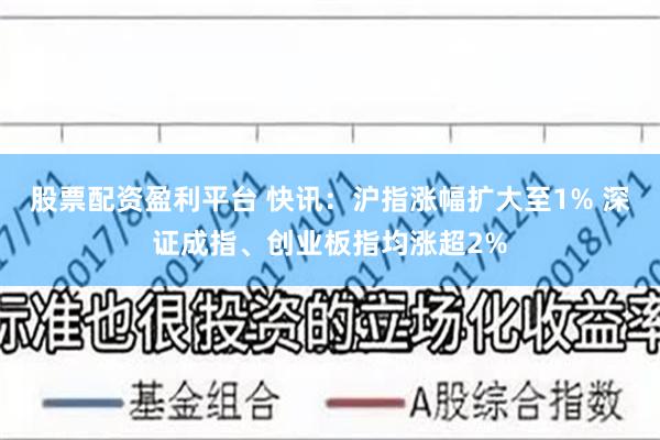 股票配资盈利平台 快讯：沪指涨幅扩大至1% 深证成指、创业板指均涨超2%