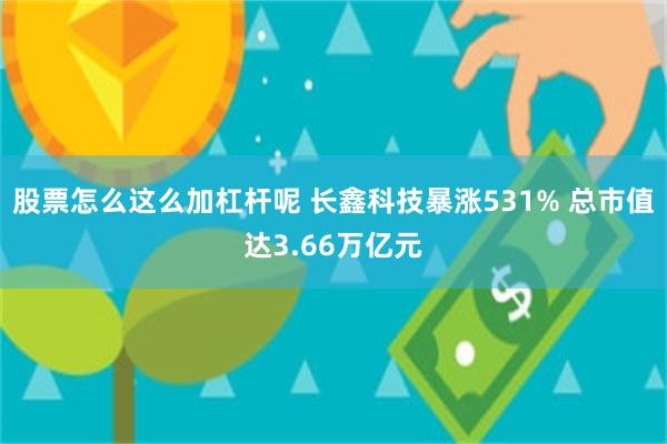 股票怎么这么加杠杆呢 长鑫科技暴涨531% 总市值达3.66万亿元