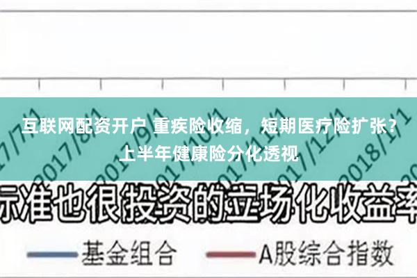 互联网配资开户 重疾险收缩,短期医疗险扩张?上半年健康险分化透视